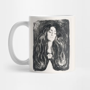 The Brooch, Eva Mudocci (1903) Mug